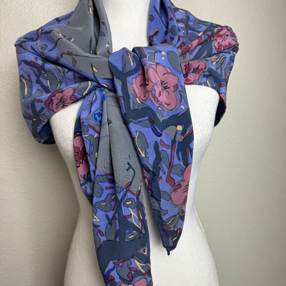 Nadia Roden Larde Silk Scarf - Picture 2 of 14